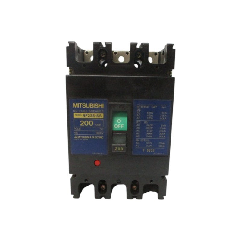 MITSUBISHI NF225-SS 660VAC 200A NSNP