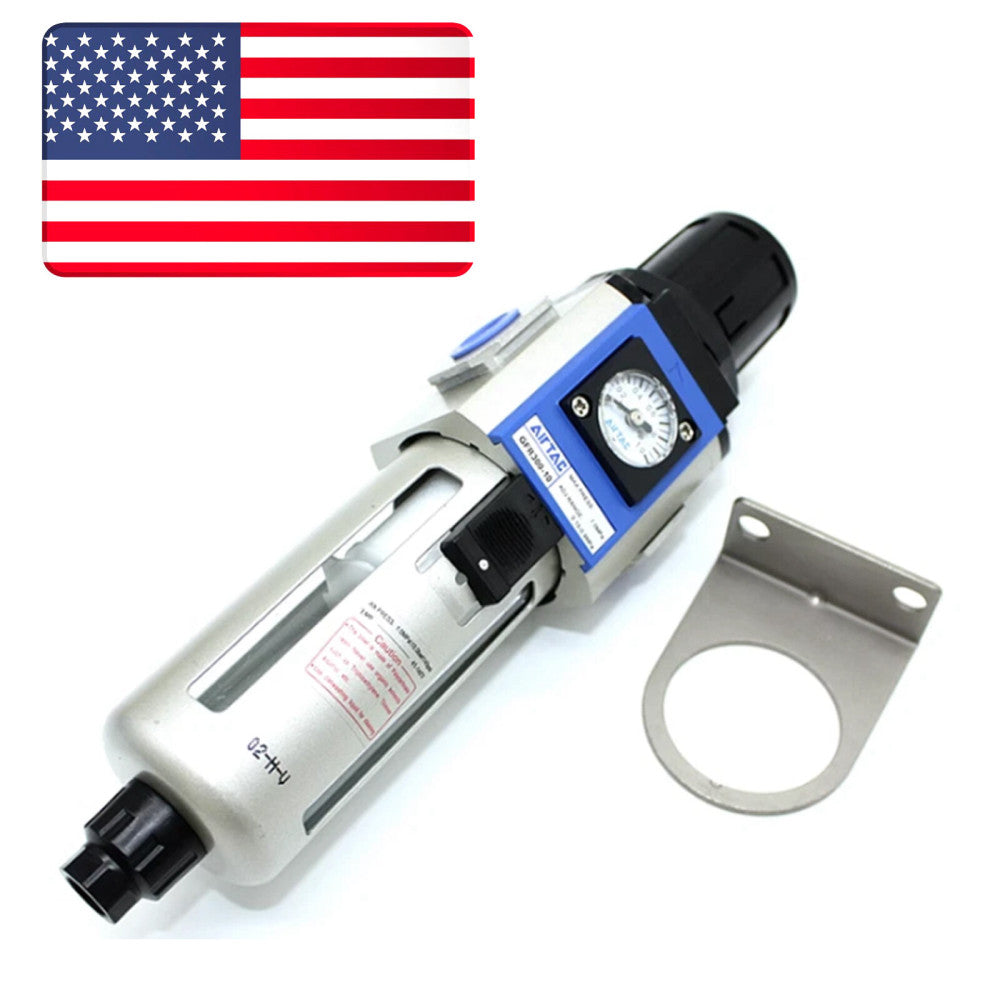 NEW AIRTAC GFR300-10 Air Pressure Regulator - US Stock