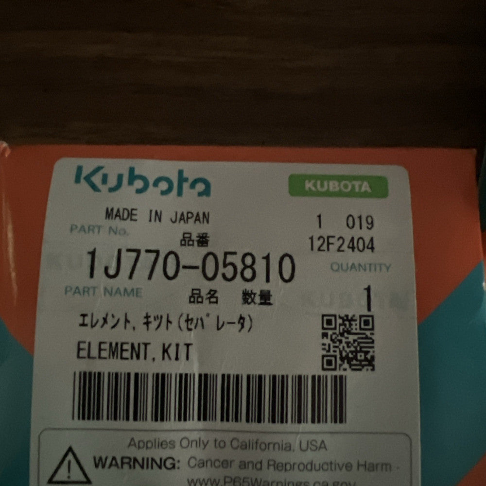 Kubota 1J770-05810