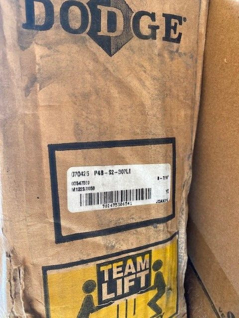 070425 - Dodge - P4B-S2-307LE Bearing
