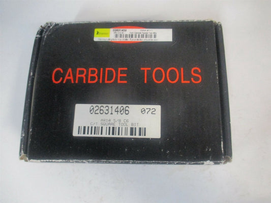 (383-0066) 5/8 x 5/8″ x 4" Square Shoulder Turning Single Point Tool Bit - Qty 9