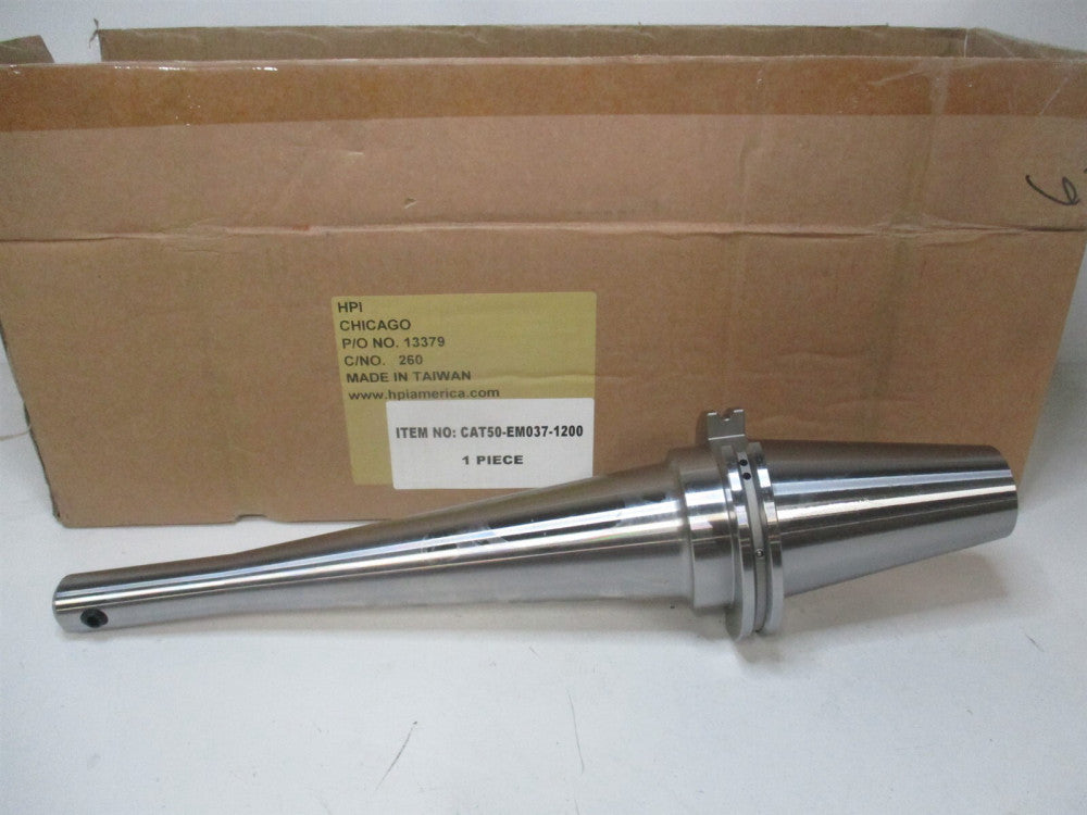 HPI-Pioneer (Cat50-EM037-1200) 3/8" x 12" CAT50 End Mill Holder 