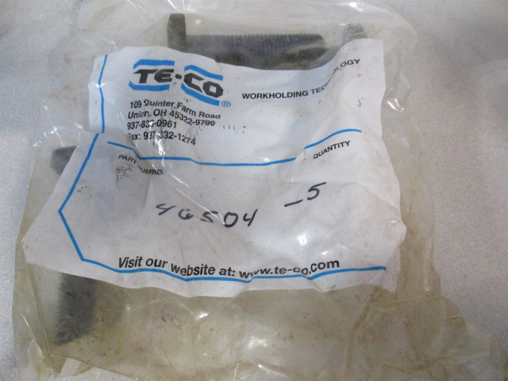 TE-CO (46504) 5/8-11 Carbon Steel Black Oxide Tugger T-Bolt - Lot of 5
