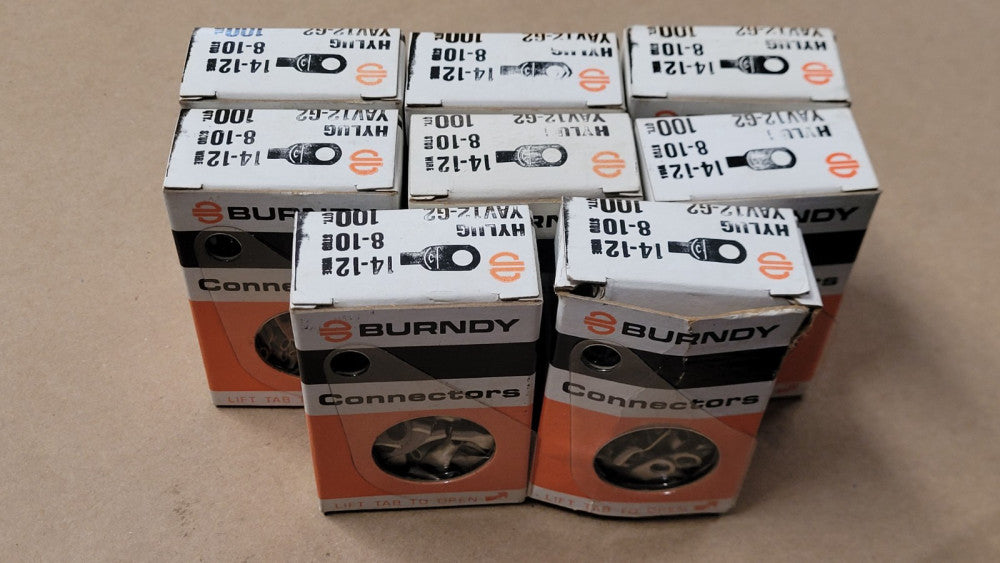 Lot Of Over 750 Burndy Hylug YAV12-G2 14-12AWG Connectors