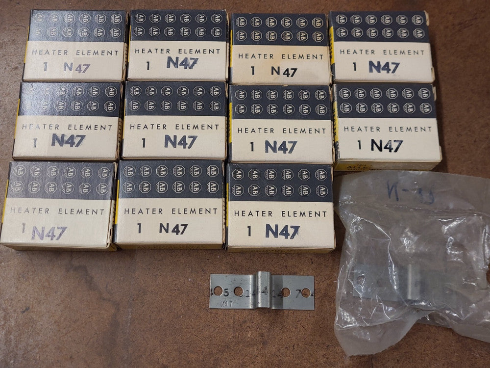 Lot Of 13 Allen Bradley N47 Heaters