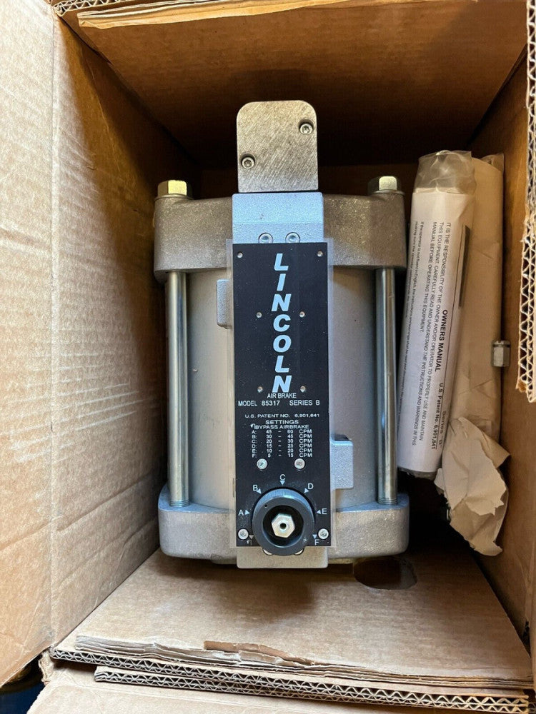 Lincoln 94908 8" Airmotor w/ Airbrake