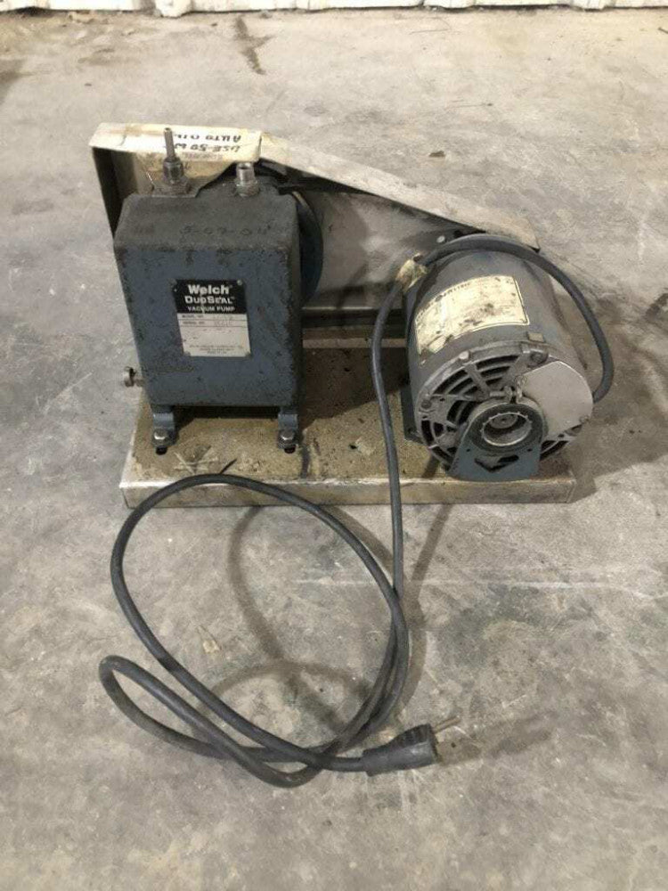 WELCH Duo-Seal 1399 Z-05 1/3HP Rotary Vacuum Pump 1725RPM 1PH