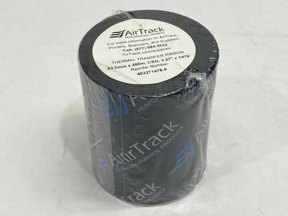 AirTrack 403271476-0 Thermal Transfer Ribbon Black Resin 3.27" x 1476'