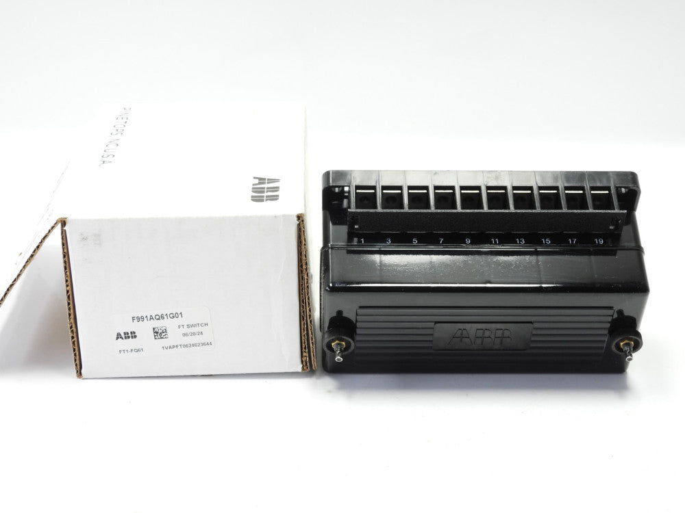 ABB F991AQ61G01 FT1-FQ61 Flexitest Switch, 10 Pole Stand Alone Test Switch