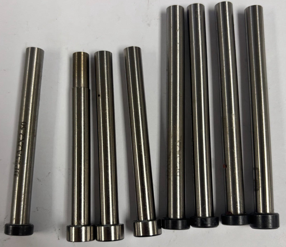 DAYTON DANLY IMPAX DIE & PUNCHES LOT OF 8  HEAD DIAMETERS 3/8"