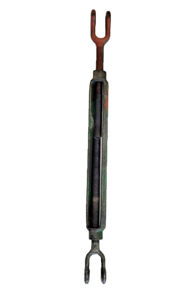 TURNBUCKLE JAW TO JAW 34" X 52" LENGTH, STEEL, TAKE UP: 18", 1"-8 THREAD SIZE