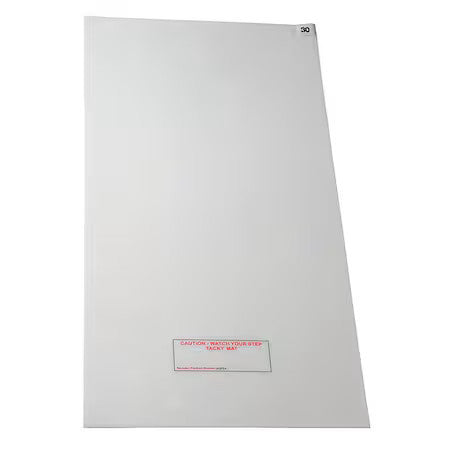 Zoro Select 5Kdd4 Tacky Mat,White,24 X 36 In,Pk4