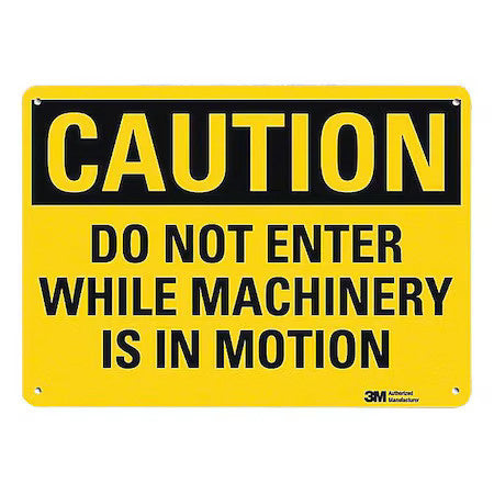 Lyle U4-1177-Ra_10X7 Entrance Sign, 7 In Height, 10 In Width, Aluminum,