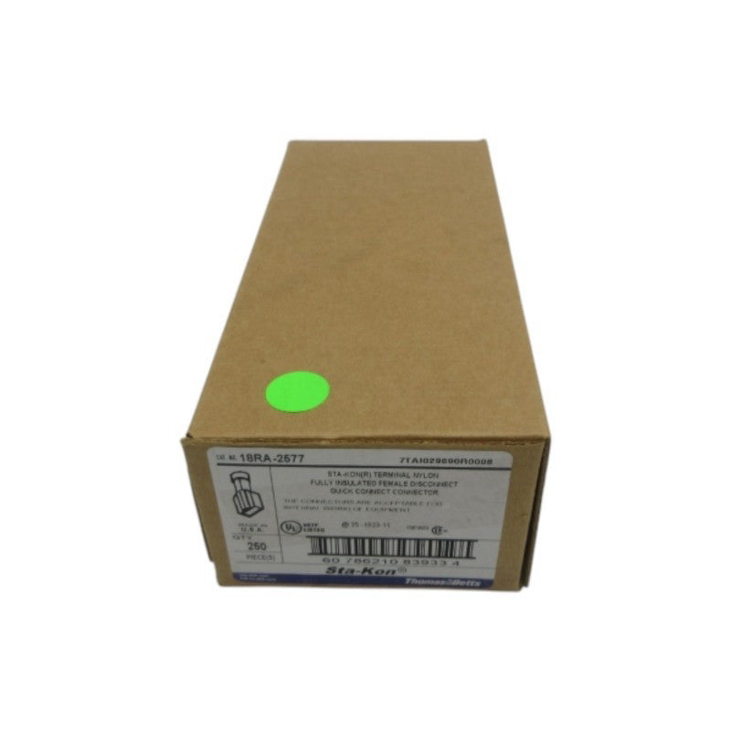 THOMAS & BETTS 18RA-2577 (PKG OF 250) NSMP