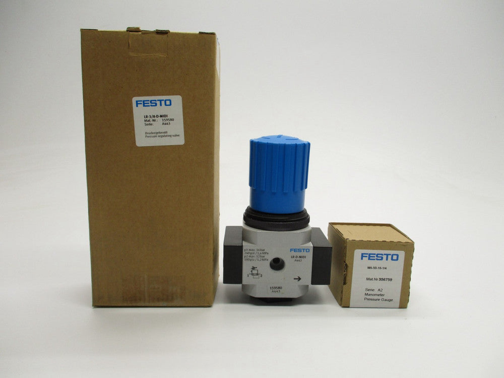 FESTO LR-3/8-D-MIDI 159580 180/240PSI NSMP