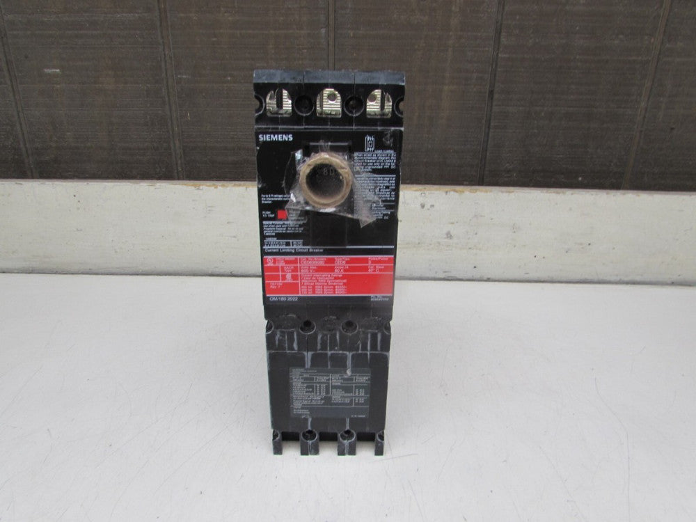 SIEMENS CED63B080, CURRENT LIMITING CIRCUIT BREAKER, 3P/80A/600V, MAKE OFFER!