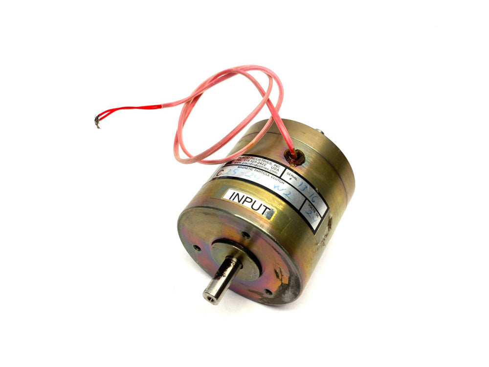 Placid Industries C25-24-W2 Magnetic Clutch Dual Shaft 24VDC