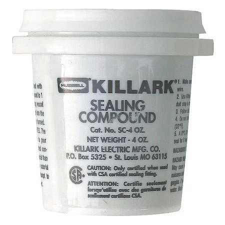 Hubbell Killark Sc-4Oz Sealing Compound,4 Oz