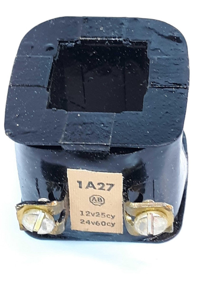 Allen-Bradley 1A27 Coil  12V25cy - 24V60cy 