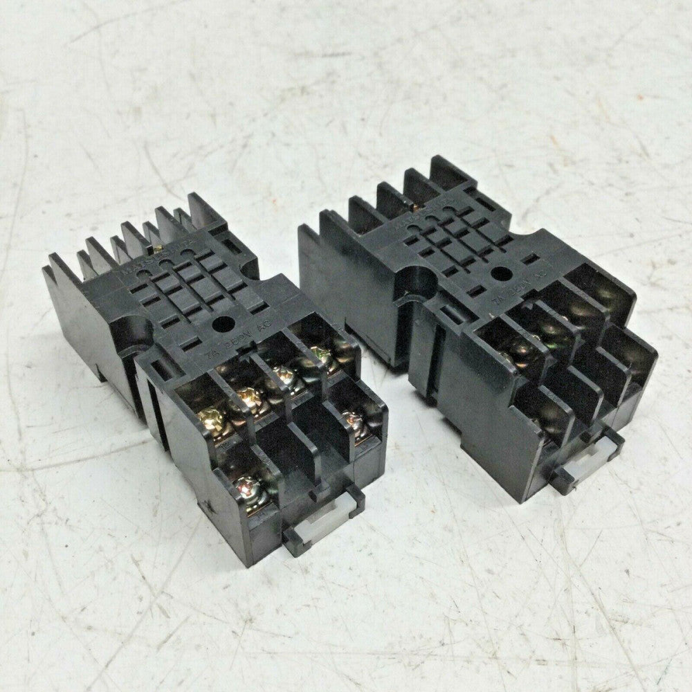 Matsushita HC4-SFD-K Relay Socket 7A 250VAC 14 Pin (LOT of 2)
