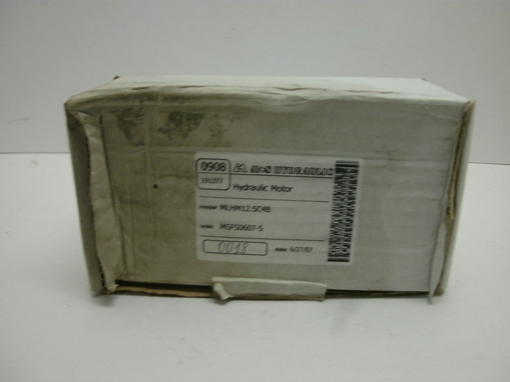 M&S HYDRAULIC MLHM12.5C4B HYDRAULIC MOTOR 1550RPM 0.79IN3/REV 5/8" SHAFT NIB