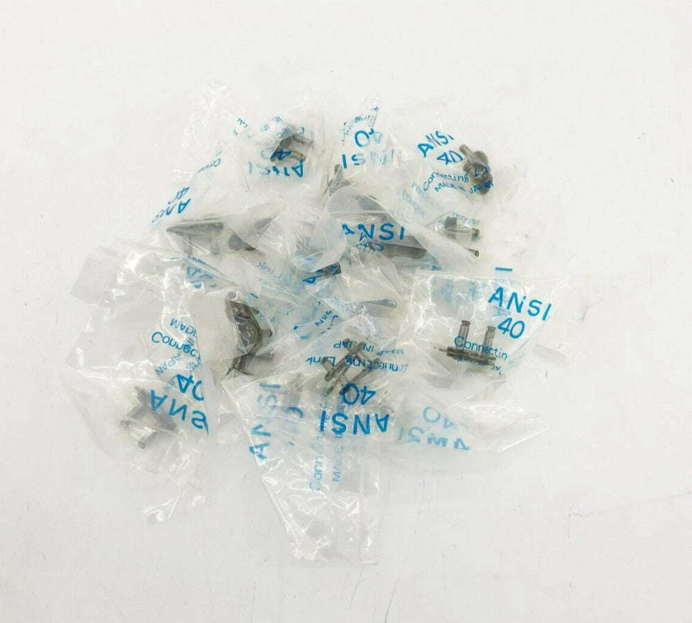 Lot of 15 New HKK Chain ANSI 40 Connecting Links Spring Clip