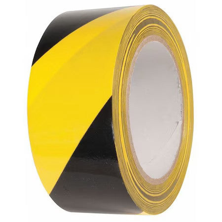 Incom Wt2110 Hazard Markng Tape, Yellow/Black, 2"X108ft
