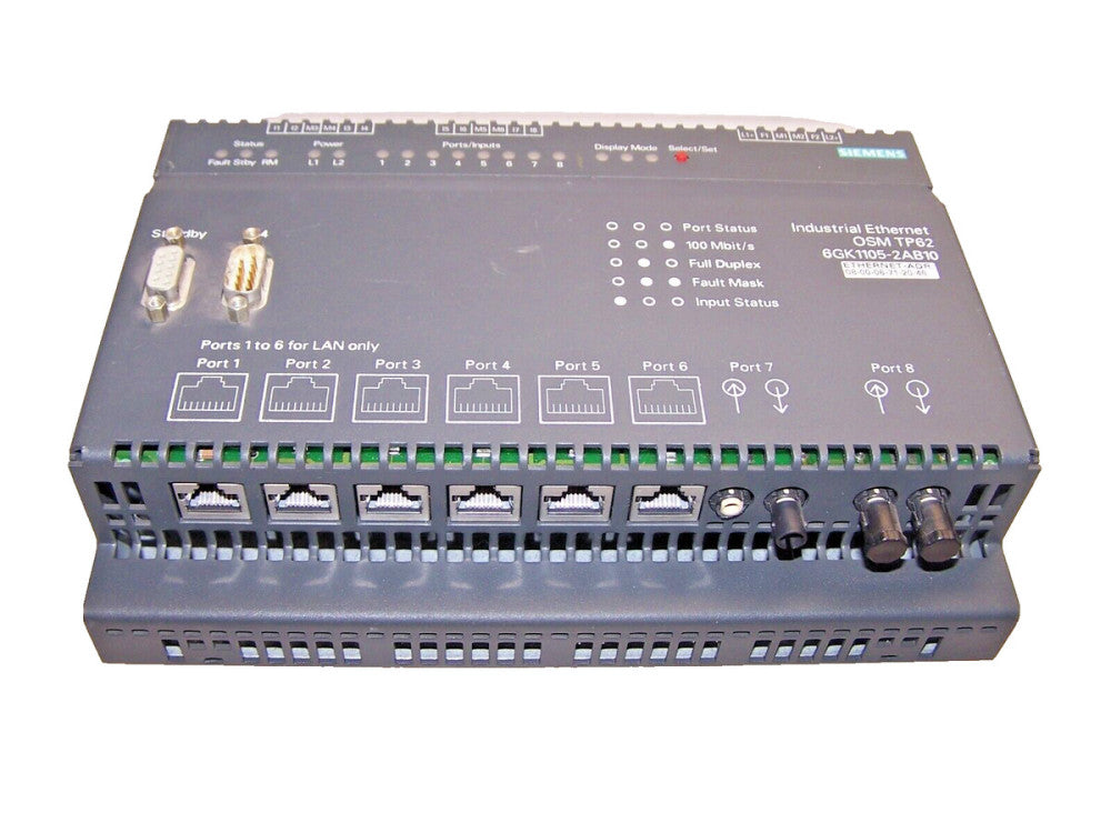 SIEMENS OSM TP62 INDUSTRIAL ETHERNET  6GK1105-2AB10