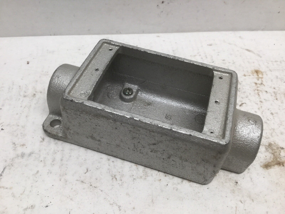 Crouse-Hinds 1/2 FSC1 3/4 FSC2 Condulet Single Gang Box 15.8cu in 
