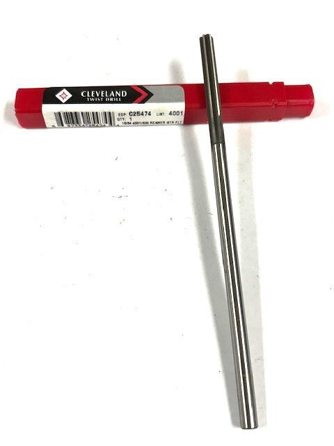 CLEVELAND TWIST C25474 4001 15/64 4001/630 REAMER STR FLT