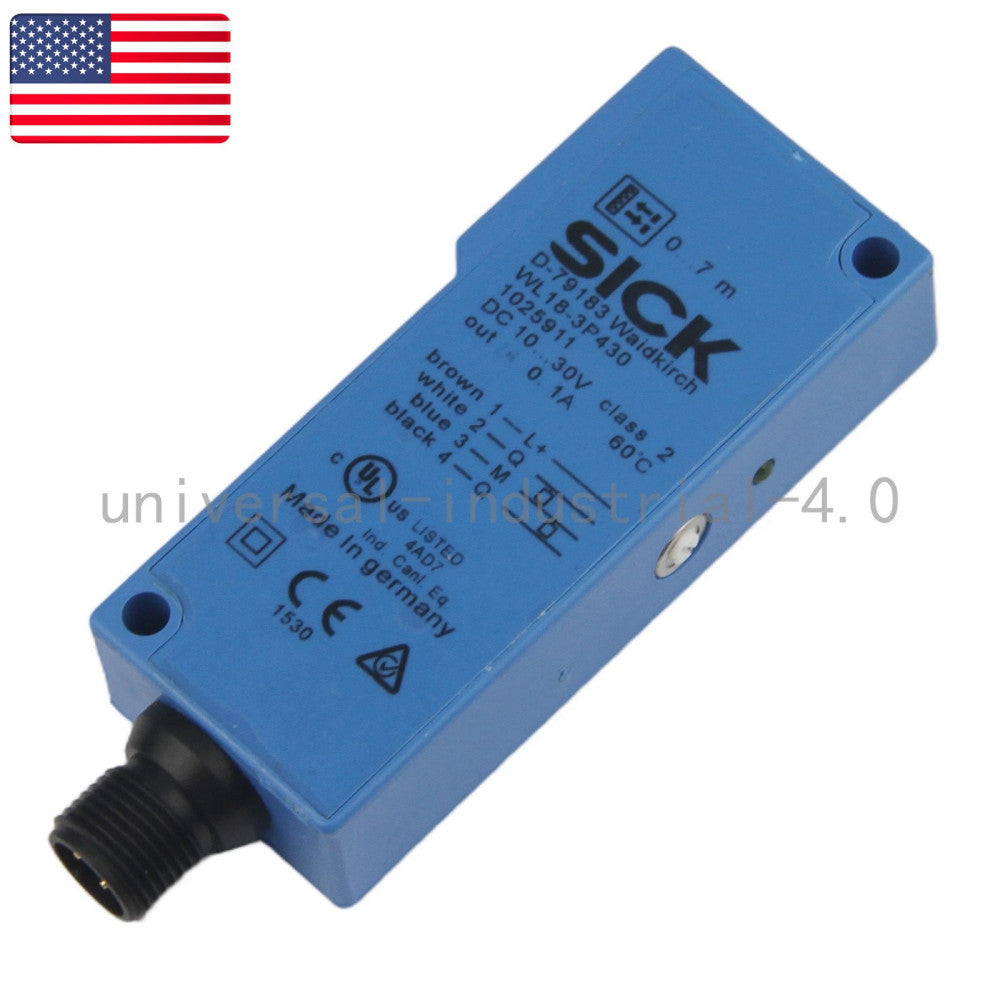 New for SICK WL18-3P430 Photoelectric Switch Sensor 10-30VDC - US Stock