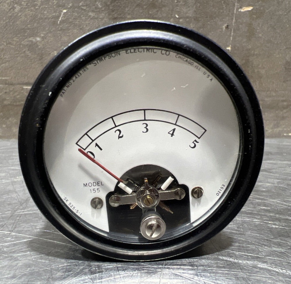 Simpson Meter Model:155. NOS SURPLUS