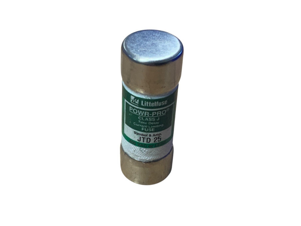 Littelfuse JTD025 JTD-25 25Amp (25A) JTD 600V Time-Delay Fuse (Pack of 1)