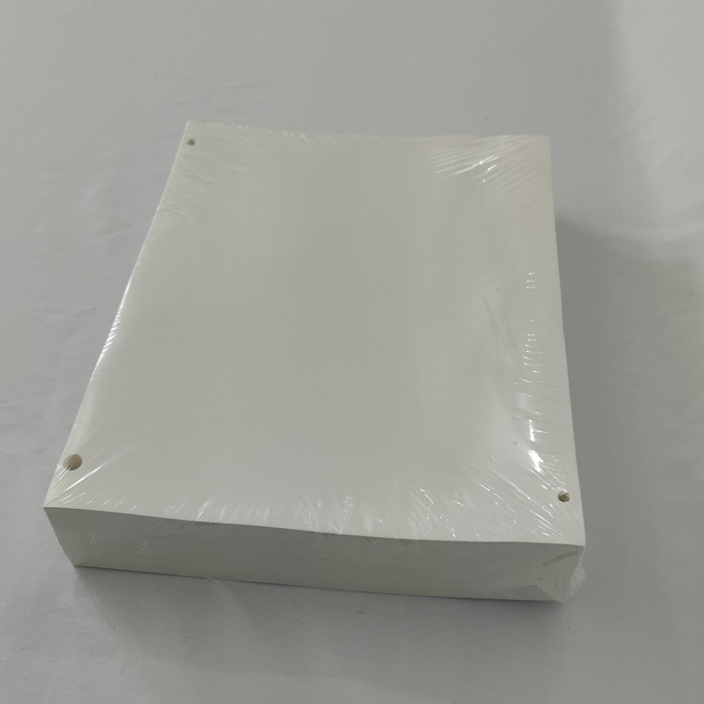 300 Sheets Veritiv White Teslin Paper 7 Mil 12.13"x10"