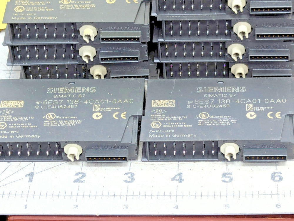 2 Pack Siemens 6ES7138-4CA01-0AA0 ET200S, with diagnostics, 8DI DC 24V [Z3B7]#6