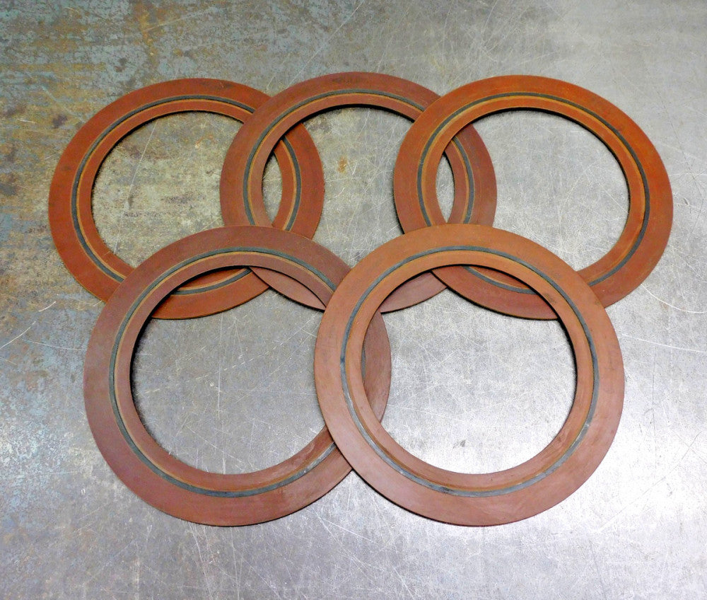 LineBacker Phenolic Nitrile Flange Insulation Gasket 6" 150# Lot of Five (5)