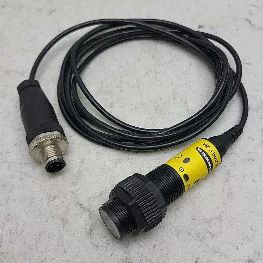 Banner Engineering S18-2VNLP-2M Photoelectric Sensor Polarized Retro 6m 10-30Vdc