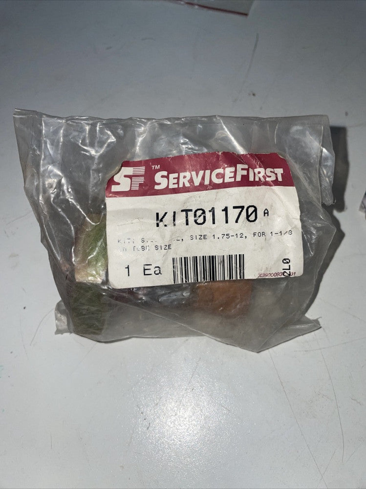 1- Service First KLT01170, 1-1/8" STRAIGHT ROTOLOCK KIT COMPRESSOR TO BRAZ NOS