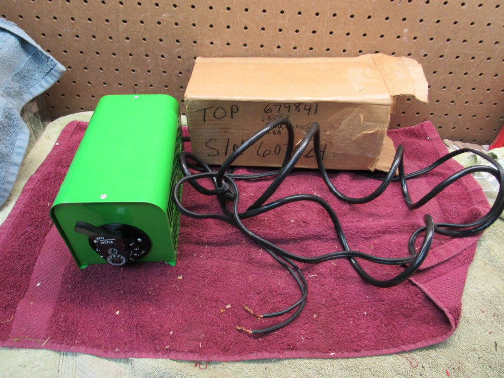 Vintage Lester Electrical Industrial Battery Charger 8270 36V 1.8 AMP W/ TIMER