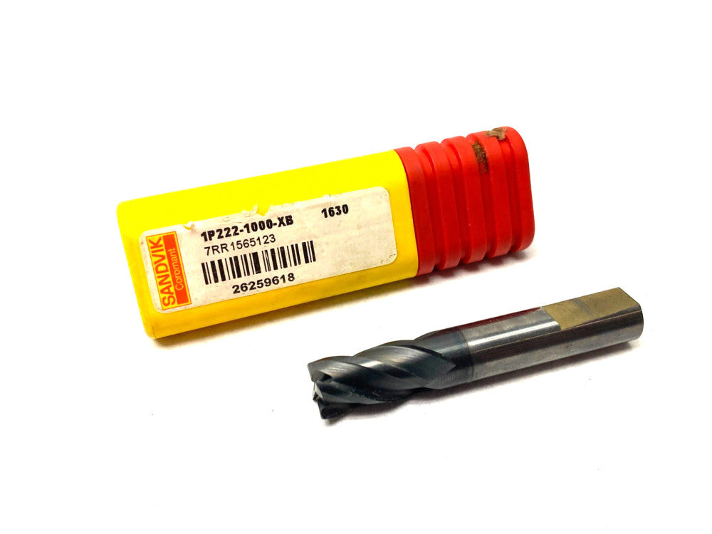 Sandvik 1P222-1000-XB 1630 CoroMill® Plura Solid Carbide End Mill 6259605