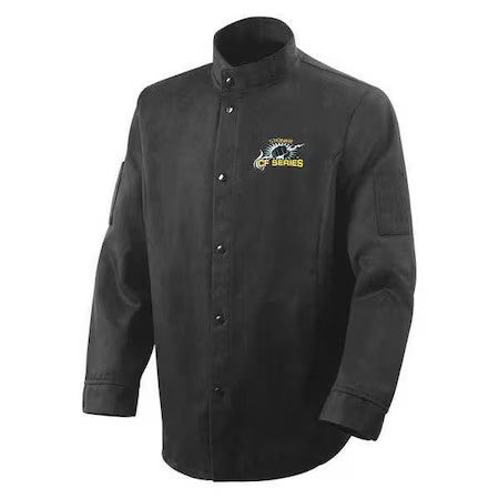 Steiner 1360-L Welding Jacket, Black, Carbonized Fiber, L