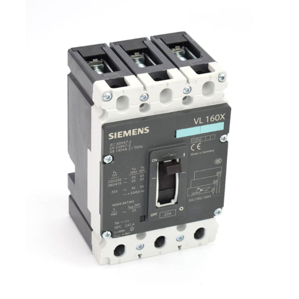 New In Box Siemens Circuit Breaker 3VL1710-1DA33-0AA0 3VL1 710-1DA33-0AA0