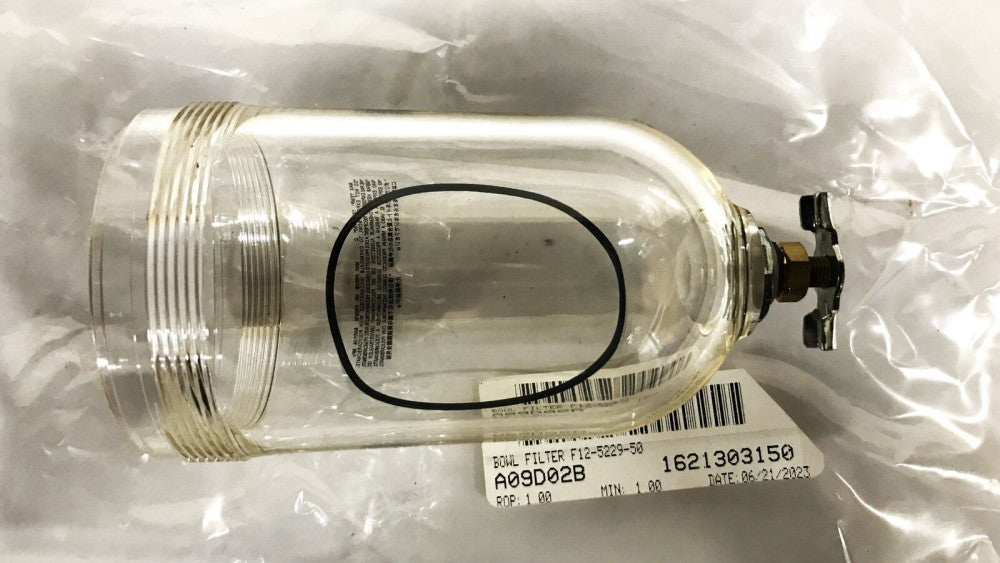 Norgren Plastic Bowl Drain Assembly F12-5229-50 NOS