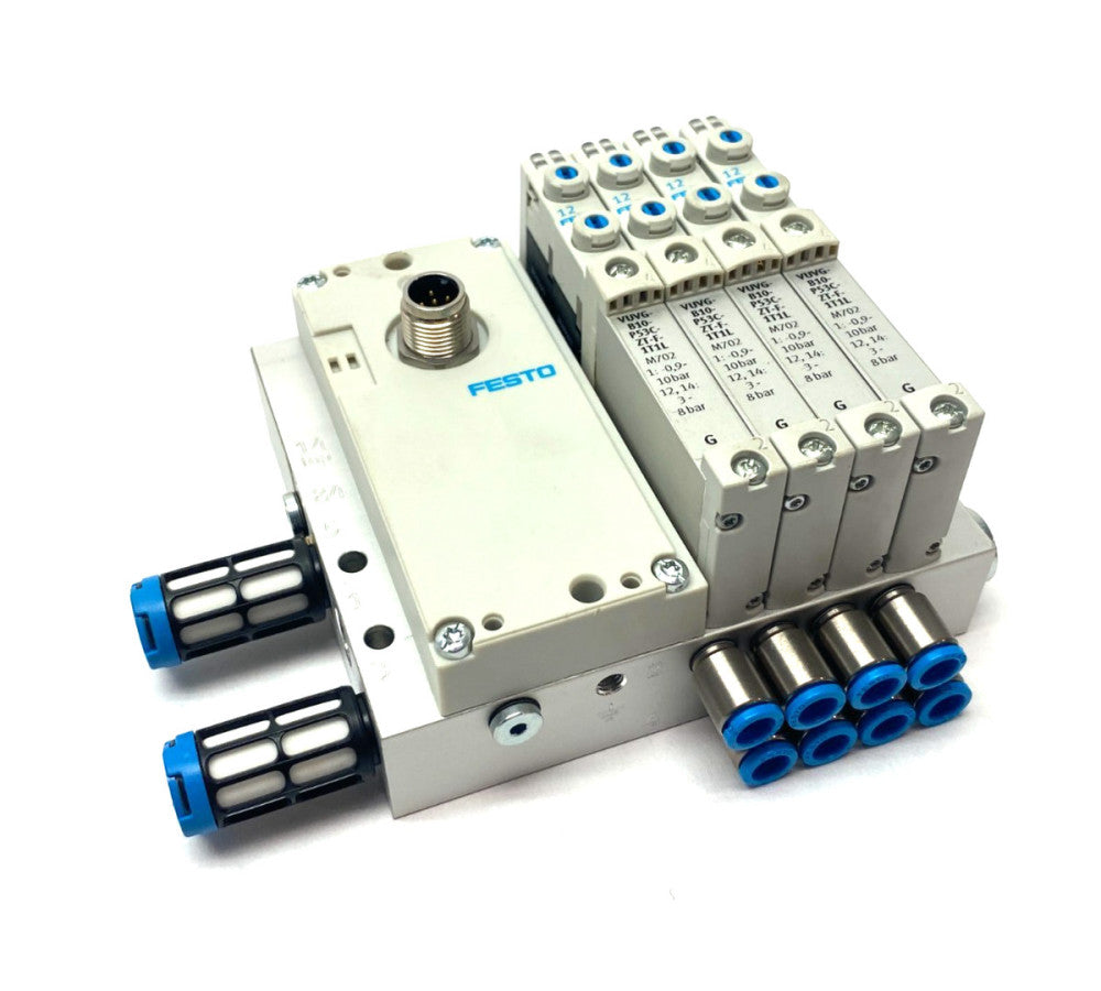 Festo VTUG-10-VRLK-B1T-G18L-UL-Q6S-4G Valve Manifold Terminal 573606