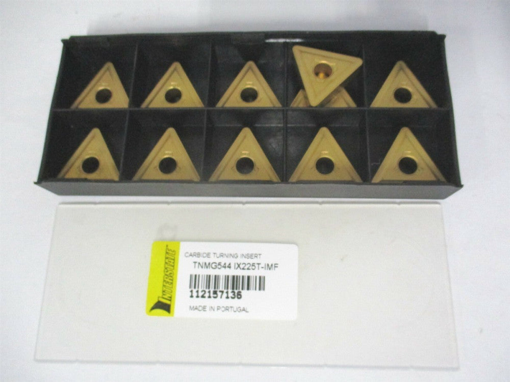 (112157136) TNMG544 IX225T-IMF Carbide Turning Insert - Pack of 11