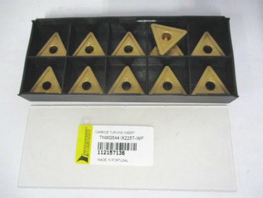 (112157136) TNMG544 IX225T-IMF Carbide Turning Insert - Pack of 11