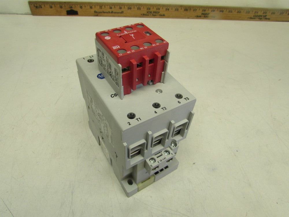 ALLEN BRADLEY GUARDMASTER SAFETY CONTACTOR 100S-C60UDJ14C SER-B XLNT TAKEOUT !!