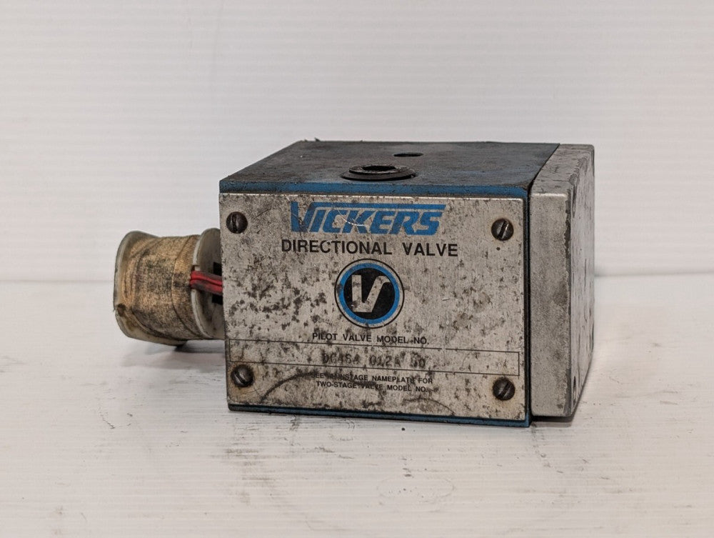 Vickers DG4S4 012A 50 Directional Control Pilot Solenoid Valve Two-Stage