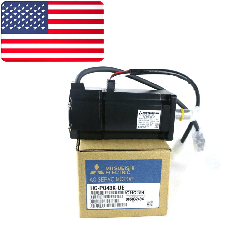 NEW Mitsubishi HC-PQ43K-UE HCPQ43KUE Servo Motor - US Stock