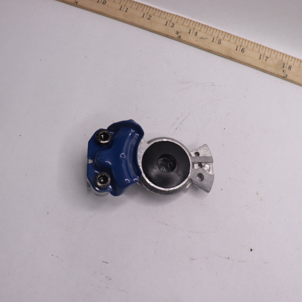 Glad Hand Fitting Service Silver Cast Iron 1/2" 